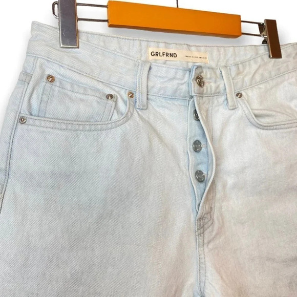 GRLFRND Karolina High Rise Straight  Crop Jeans - Picture 8 of 14